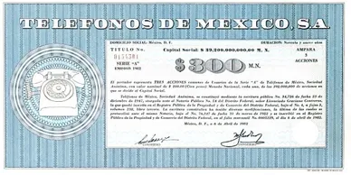 Cómo cobrar mis acciones de Telmex paso a paso